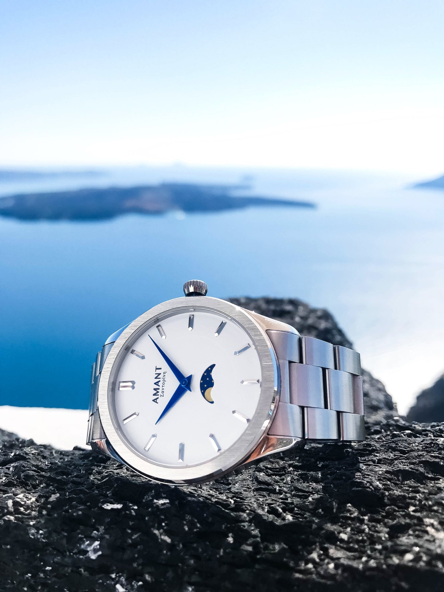 SANTORINI MOONPHASE karóra